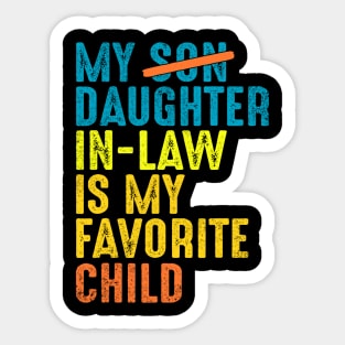 Funny Daughter In Law Gift Sticker